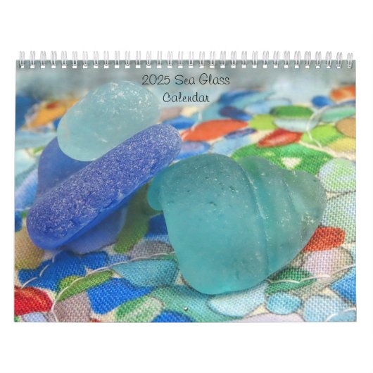 2025 Sea Glass Calendar Kalender (Titelbild)