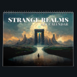 2025 Seltsame Reiche 1 Fantasiekalender Kalender<br><div class="desc">Mit unserem "Strange Realms" Mauerkalender, Ihrem Pass für eine einjährige Reise durch bezaubernde und andere Welten! Verlieren Sie sich in der faszinierenden Schönheit fantastischer Realms, die der Fantasie widerstehen. Dieser sorgfältig gestaltete Kalender enthält 12 atemberaubende Illustrationen, die jeweils das Wesen einer einzigartigen surrealen Welt abbilden. Jeden Monat erforschen Sie neue...</div>