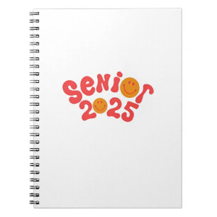 2025 Senior Abschluss Summer Vacation Graduate Notizblock