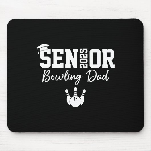 2025 Senior Bowling Vater Bowling Player CL of 202 Mousepad (Vorne)