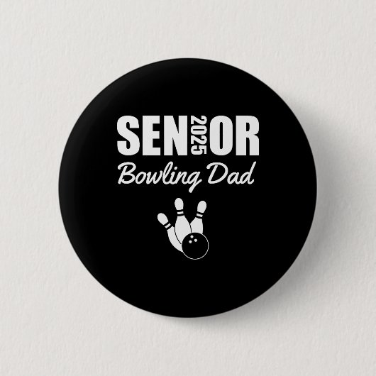 2025 Senior Bowling Vater Bowling Team Parent Help Button (Vorderseite)