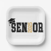 2025 Senior Graduate Pappteller (Vorderseite)