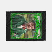 2025 Shawns irischer Geburtstag Fleecedecke (Vorderseite (Horizontal))