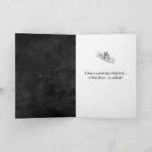 2025 Silberner Abschluss Laurel Wreath Leather Karte (Innenseite)