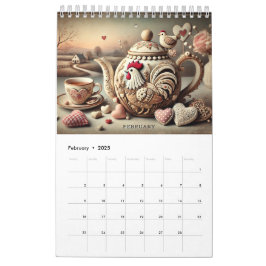2025 Spielplan für Hühnerente Kalender