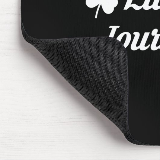 2025 St Patricks Day Journalist Media TV News Repo Mousepad (Ecke)