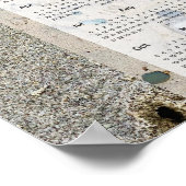 2025 Strandkalender für Ballymoney Poster (Ecke)