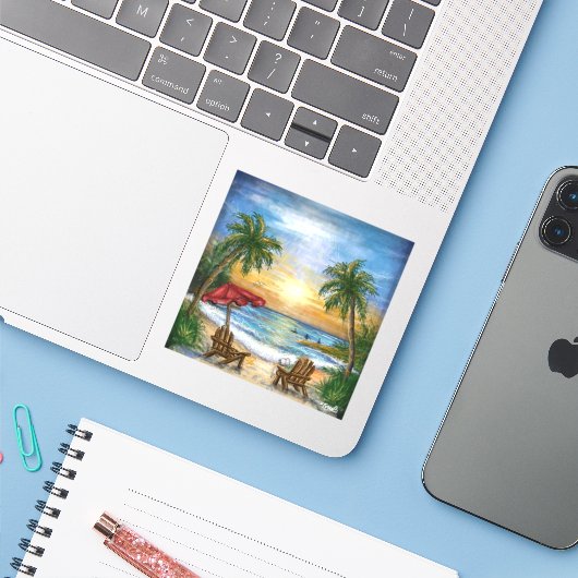 2025 Summer Creativity Contest Miacademy Gewinner Aufkleber (Laptop mit iPhone)