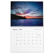 2025 Sunset Lake Calendar Kalender (Feb 2026)