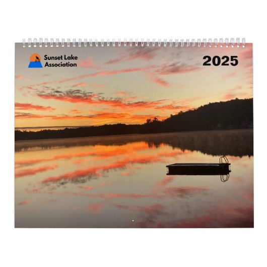 2025 Sunset Lake Calendar Kalender (Titelbild)