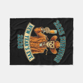 2025 Survivor New Year's Eve 2026 Fleecedecke (Vorderseite (Horizontal))