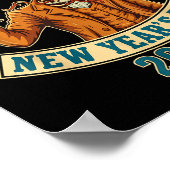 2025 Survivor New Year's Eve 2026  Poster (Ecke)