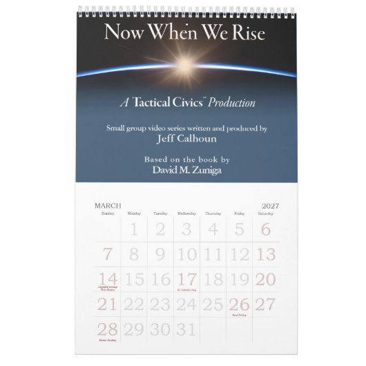 2025 Taktischer Civics™-Kalender Kalender (Mär 2027)