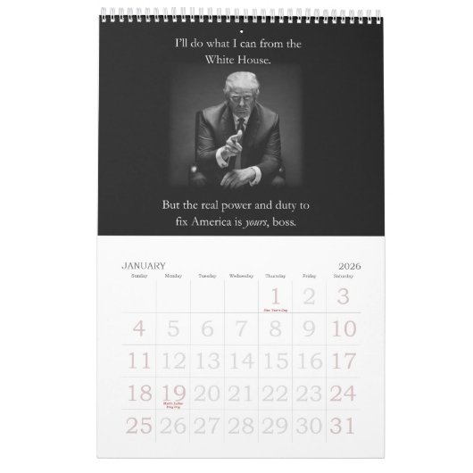 2025 Taktischer Civics™-Kalender Kalender (Jan 2026)