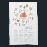 2025 Teetuchkalender Gemütliche Hütte Berghütte Geschirrtuch<br><div class="desc">2025 Teetuchkalender Gemütliche Hütte Country Hyge Illustration von Kathrin Legg,  international</div>