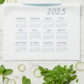 2025 Teetuchkalender Landküche Dekor Geschirrtuch (Gefaltet)