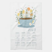 2025 Teetuchkalender Landküche Dekor Geschirrtuch (Vertikal)