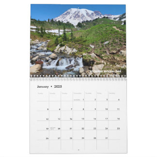 2025 Terminkalender für Wildnisausflüge Kalender