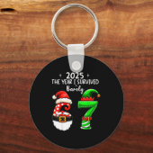 2025 The Year I Survived 67 Funny Meme Six Seven C Schlüsselanhänger (Vorderseite)