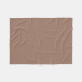2025 Trend Soft Beige Fleece Blanket (Vorderseite (Horizontal))
