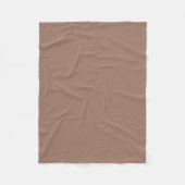 2025 Trend Soft Beige Fleece Blanket (Vorderseite)