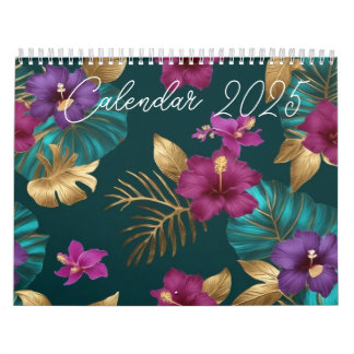 2025 Tropischer Calendar Kalender