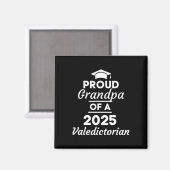 2025 Valedictorianischer Opa 2025 Uni-Abschluß Magnet (Vorderseite/Rückseite)