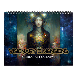 2025 Visionary Dimensions Surreal Art Calendar Kalender