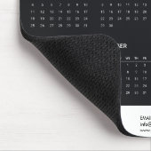 2025 Volljähriges Kalender für Firmenlogos Mousepad (Ecke)