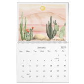 2025 Watercolor Wüstenkalender Kalender (Jan 2027)