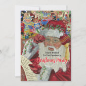 2025 Weihnachts-Party Weihnachten Weihnachten zwei Einladung (Vorderseite)