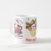 2025 Weihnachtskaffee: Schmecken Sie die Saison Kaffeetasse (Vorderseite Links)