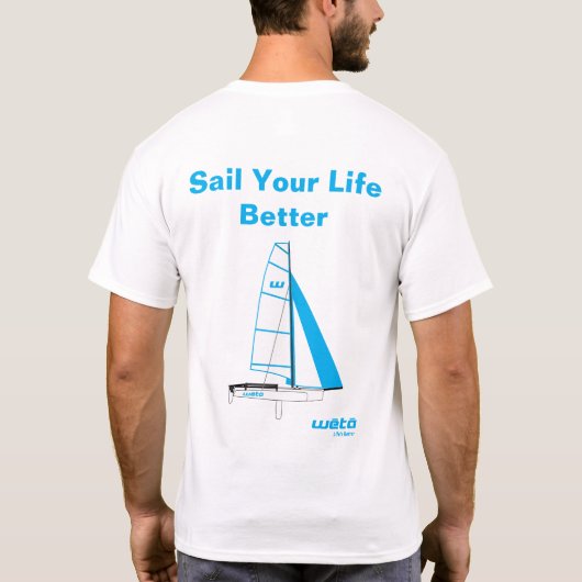 2025 Weta Nationals T - Shirt - weiß/blau (Rückseite)