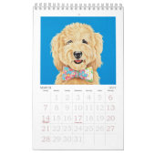 2025 Whimsical Dog Calendar - Klein Kalender (Mär 2027)