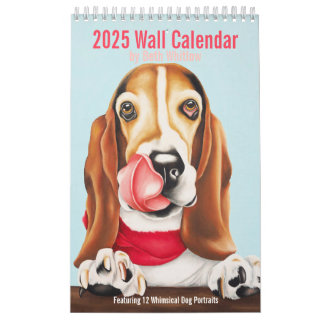 2025 Whimsical Dog Calendar - Klein Kalender