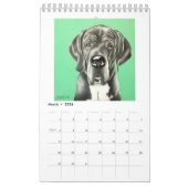 2025 Whimsical Dog Calendar - Klein Kalender (Mär 2026)