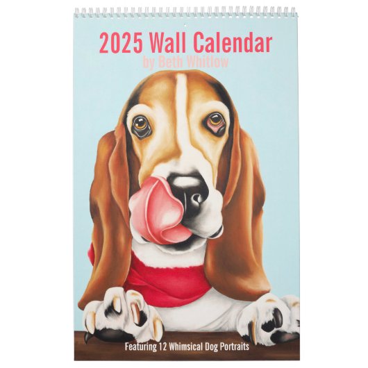 2025 Whimsical Dog Calendar - Large Kalender (Titelbild)