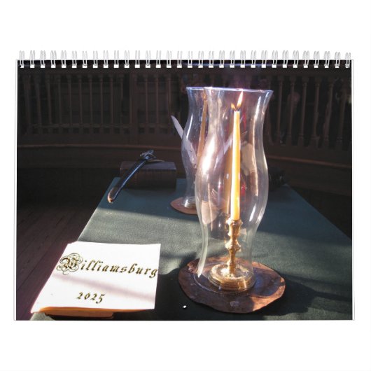 2025 Williamsburg-Rundgang Kalender (Titelbild)