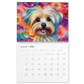 2025 Yorkshire Terrier "Yorkie" Monatlicher Kalend Kalender (Jan 2026)