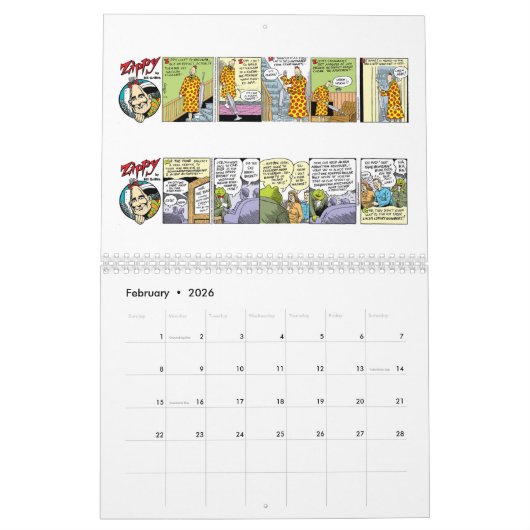 2025 Zippy Calendar von Bill Griffith Kalender (Feb 2026)