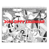 2025 Zippy Calendar von Bill Griffith Kalender (Titelbild)