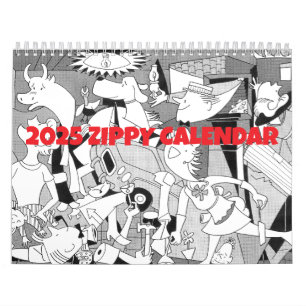 2025 Zippy Calendar von Bill Griffith Kalender