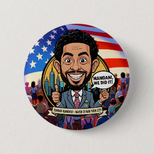 2025 Zohran Mamdani New York City Wir haben es ges Button
