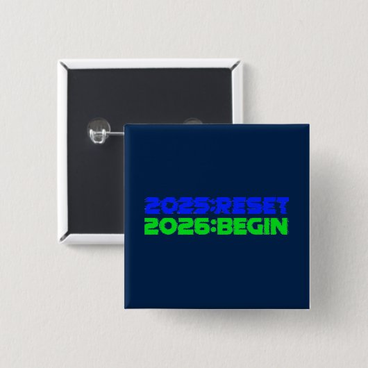 2025:ZURÜCKSETZEN/2026:START Button (Vorne & Hinten)