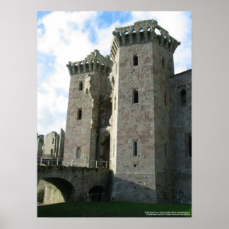20263 Schloss Gatehouse Raglan Poster