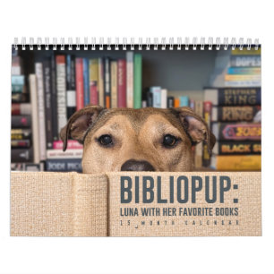 2026 15 Kalender BiblioPup: Luna & ihre Fave Books