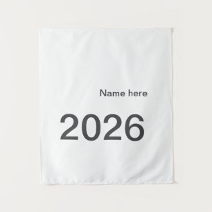 2026 2027 2028 Name Titel hier Jahr fett Buchstabe Wandteppich