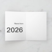 2026 2027 2028 name title here year bold letter karte (Innenseite)