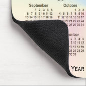 2026-2027 Rainbow Cloud School Calendar by Janz Mousepad (Ecke)