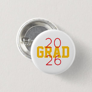 2026 ABITURIENT Individuelle Schulfarben Spaß Button